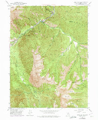 Download a high-resolution, GPS-compatible USGS topo map for Bridal Veil Falls, UT (1974 edition)