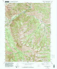 Download a high-resolution, GPS-compatible USGS topo map for Bridal Veil Falls, UT (1994 edition)