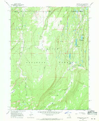 Download a high-resolution, GPS-compatible USGS topo map for Bridger Lake, UT (1969 edition)