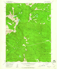 Download a high-resolution, GPS-compatible USGS topo map for Brighton, UT (1960 edition)