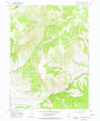 Download a high-resolution, GPS-compatible USGS topo map for Browns Hole, UT (1978 edition)