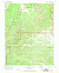 Download a high-resolution, GPS-compatible USGS topo map for Bryce Point, UT (1969 edition)