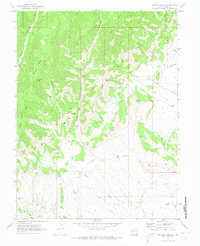 Download a high-resolution, GPS-compatible USGS topo map for Bryson Canyon, UT (1973 edition)