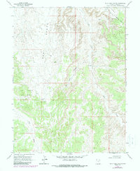 Download a high-resolution, GPS-compatible USGS topo map for Buck Camp Canyon, UT (1987 edition)