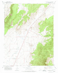Download a high-resolution, GPS-compatible USGS topo map for Buckhorn Flat, UT (1974 edition)
