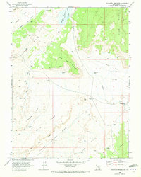 Download a high-resolution, GPS-compatible USGS topo map for Buckhorn Reservoir, UT (1972 edition)