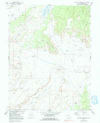 Download a high-resolution, GPS-compatible USGS topo map for Buckhorn Reservoir, UT (1991 edition)