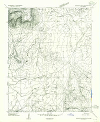 Download a high-resolution, GPS-compatible USGS topo map for Buckskin Gulch SW, UT (1954 edition)