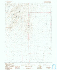 Download a high-resolution, GPS-compatible USGS topo map for Buckskin Hills, UT (1991 edition)