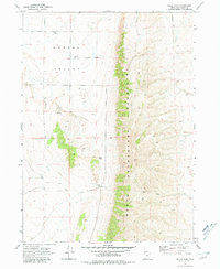 Download a high-resolution, GPS-compatible USGS topo map for Bulls Pass, UT (1980 edition)