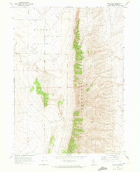 Download a high-resolution, GPS-compatible USGS topo map for Bulls Pass, UT (1972 edition)