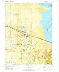 Download a high-resolution, GPS-compatible USGS topo map for Burmester, UT (1974 edition)