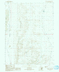 Download a high-resolution, GPS-compatible USGS topo map for Burnout Canyon, UT (1991 edition)