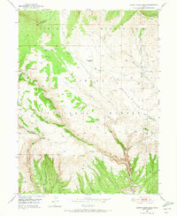 Download a high-resolution, GPS-compatible USGS topo map for Burnt Cabin Gorge, UT (1973 edition)