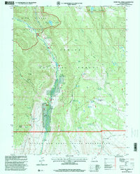 Download a high-resolution, GPS-compatible USGS topo map for Burnt Mill Spring, UT (2000 edition)