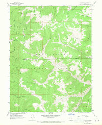 Download a high-resolution, GPS-compatible USGS topo map for C Canyon, UT (1970 edition)