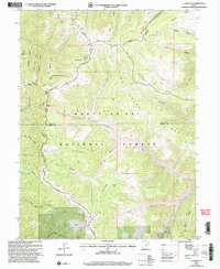 Download a high-resolution, GPS-compatible USGS topo map for C Canyon, UT (2004 edition)