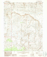 Download a high-resolution, GPS-compatible USGS topo map for Caine Springs, UT (1987 edition)
