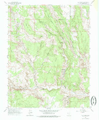 Download a high-resolution, GPS-compatible USGS topo map for Calf Creek, UT (1985 edition)