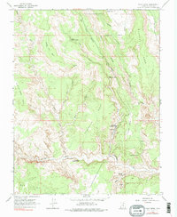 Download a high-resolution, GPS-compatible USGS topo map for Calf Creek, UT (1990 edition)