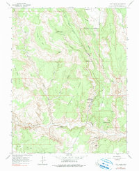 Download a high-resolution, GPS-compatible USGS topo map for Calf Creek, UT (1990 edition)