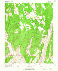 Download a high-resolution, GPS-compatible USGS topo map for Calico Peak, UT (1966 edition)