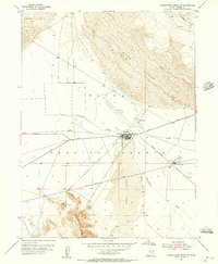 Download a high-resolution, GPS-compatible USGS topo map for Camels Back Ridge NW, UT (1956 edition)