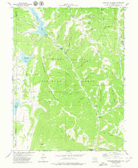 Download a high-resolution, GPS-compatible USGS topo map for Candland Mountain, UT (1979 edition)