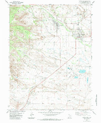 Download a high-resolution, GPS-compatible USGS topo map for Castle Dale, UT (1983 edition)