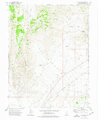 preview thumbnail of historical topo map of Millard County, UT in 1973