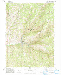 preview thumbnail of historical topo map of Weber County, UT in 1991