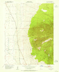 preview thumbnail of historical topo map of Beaver County, UT in 1953