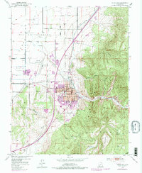 preview thumbnail of historical topo map of Cedar City, UT in 1950