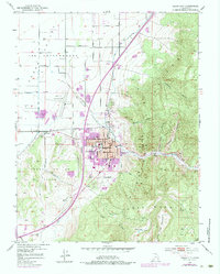 Download a high-resolution, GPS-compatible USGS topo map for Cedar City, UT (1984 edition)