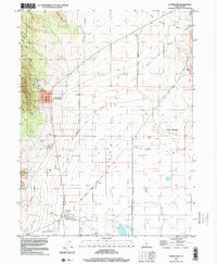 Download a high-resolution, GPS-compatible USGS topo map for Cedar Fort, UT (2001 edition)