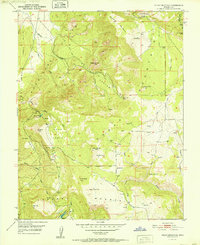 Download a high-resolution, GPS-compatible USGS topo map for Cedar Mountain, UT (1952 edition)