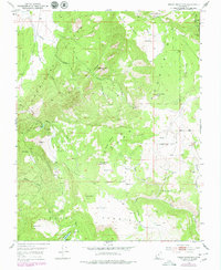 Download a high-resolution, GPS-compatible USGS topo map for Cedar Mountain, UT (1979 edition)