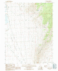 Download a high-resolution, GPS-compatible USGS topo map for Cedar Pass, UT (1991 edition)