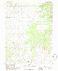Download a high-resolution, GPS-compatible USGS topo map for Cedar, UT (1985 edition)