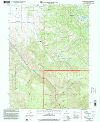 Download a high-resolution, GPS-compatible USGS topo map for Center Creek, UT (2000 edition)