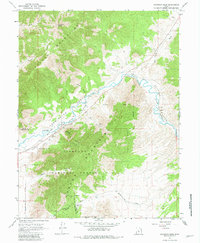 Download a high-resolution, GPS-compatible USGS topo map for Champlin Peak, UT (1981 edition)