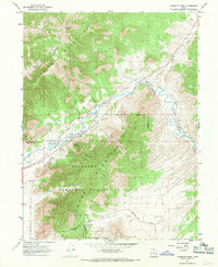 Download a high-resolution, GPS-compatible USGS topo map for Champlin Peak, UT (1969 edition)