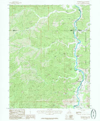 preview thumbnail of historical topo map of Emery County, UT in 1985