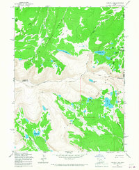 Download a high-resolution, GPS-compatible USGS topo map for Chepeta Lake, UT (1967 edition)