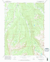 Download a high-resolution, GPS-compatible USGS topo map for Christmas Meadows, UT (1974 edition)