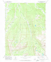 Download a high-resolution, GPS-compatible USGS topo map for Christmas Meadows, UT (1974 edition)