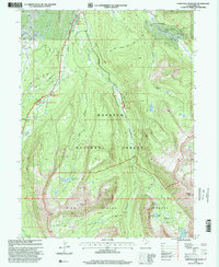 Download a high-resolution, GPS-compatible USGS topo map for Christmas Meadows, UT (2001 edition)