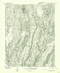 Download a high-resolution, GPS-compatible USGS topo map for Circle Cliffs 2 NE, UT (1954 edition)