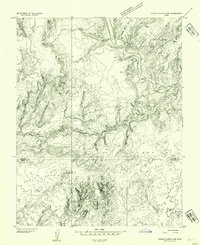 Download a high-resolution, GPS-compatible USGS topo map for Circle Cliffs 4 SW, UT (1954 edition)