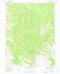 Download a high-resolution, GPS-compatible USGS topo map for Circleville Mtn, UT (1975 edition)